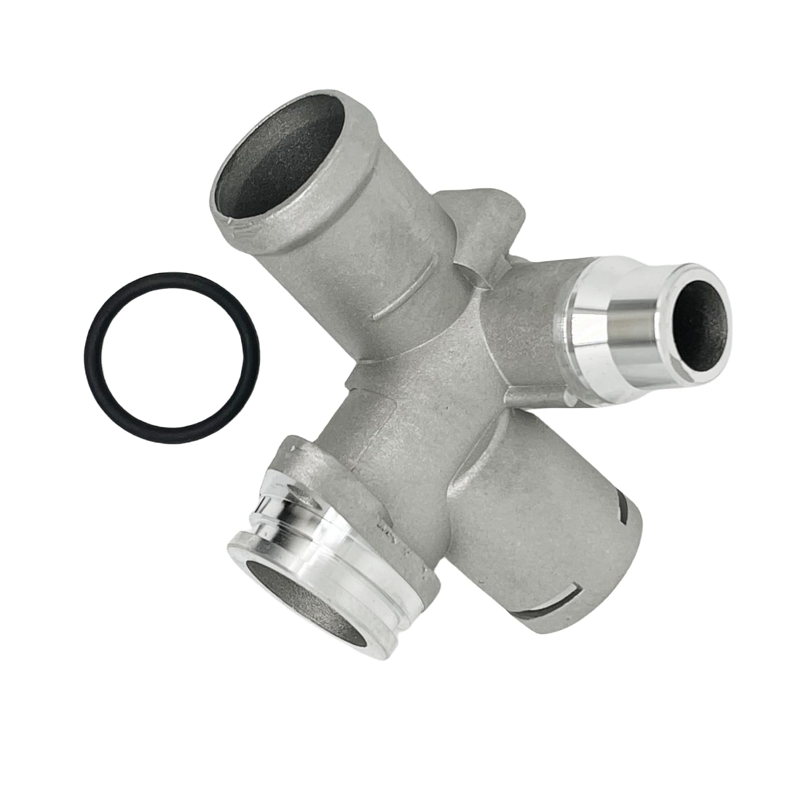 XIONGJIALIANG 06D121132C Aluminum Coolant Hose Flange Compatible